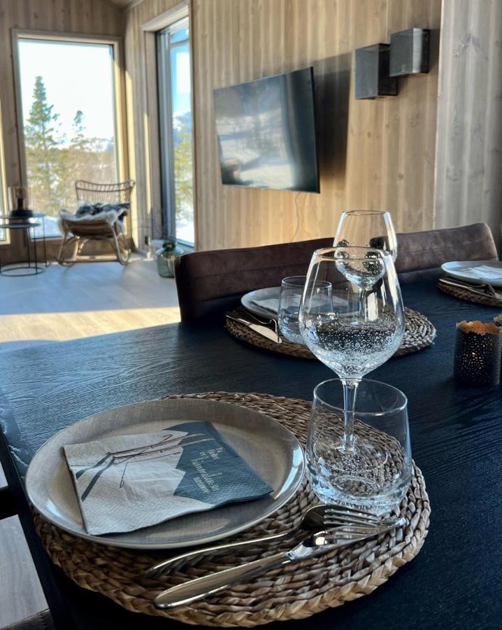 Brand New Cabin On The Sunny Side Of Gaustatoppen With A Great View Tuddal Экстерьер фото