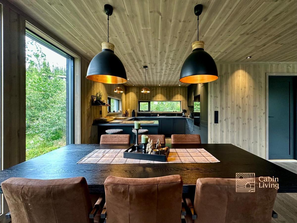 Brand New Cabin On The Sunny Side Of Gaustatoppen With A Great View Tuddal Экстерьер фото