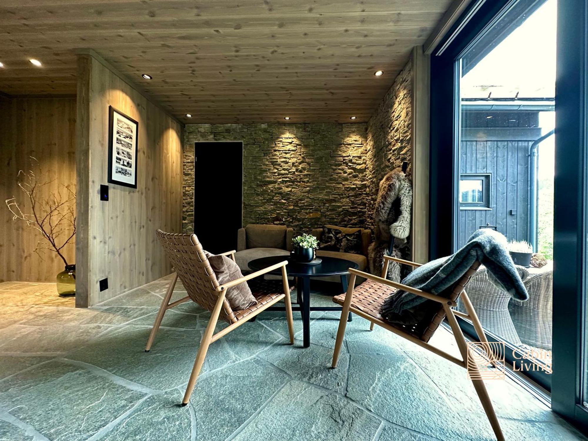 Brand New Cabin On The Sunny Side Of Gaustatoppen With A Great View Tuddal Экстерьер фото