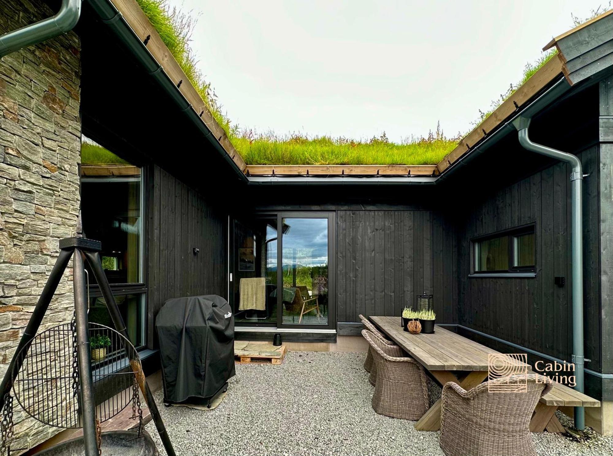 Brand New Cabin On The Sunny Side Of Gaustatoppen With A Great View Tuddal Экстерьер фото